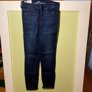 True skinny high rise jeans